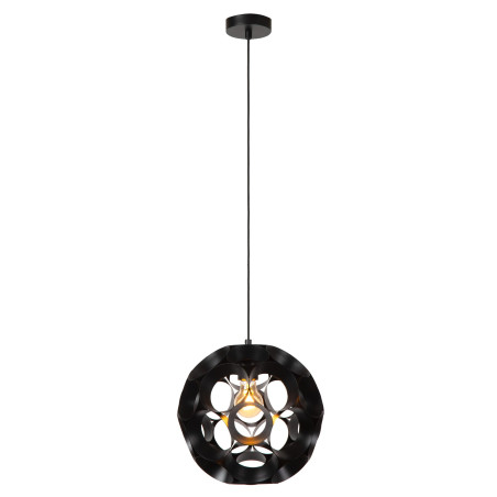 Lucide HANNELORE - Suspension - Ø 30 cm - 1xE27 - Noir