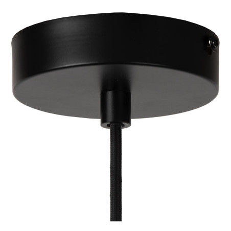 Lucide HANNELORE - Suspension - Ø 30 cm - 1xE27 - Noir
