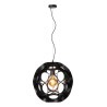 Lucide HANNELORE - Suspension - Ø 40 cm - 1xE27 - Noir