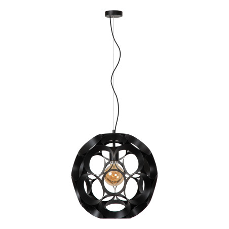 Lucide HANNELORE - Suspension - Ø 40 cm - 1xE27 - Noir