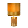 Lucide EXTRAVAGANZA FRIZZLE - Lampe de table - Ø 18 cm - 1xE14 - Jaune
