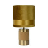 Lucide EXTRAVAGANZA FRIZZLE - Lampe de table - Ø 18 cm - 1xE14 - Jaune