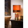 Lucide EXTRAVAGANZA FRIZZLE - Lampe de table - Ø 18 cm - 1xE14 - Brun