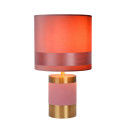 Lucide EXTRAVAGANZA FRIZZLE - Lampe de table - Ø 18 cm - 1xE14 - Rose