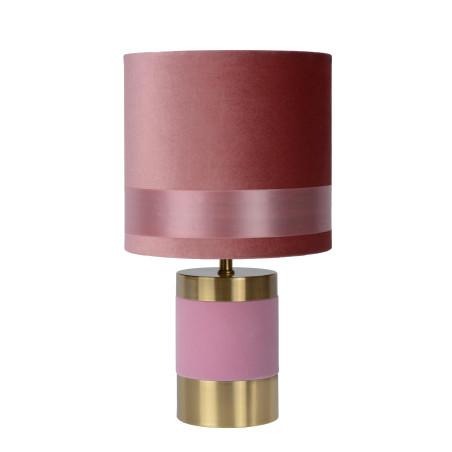 Lucide EXTRAVAGANZA FRIZZLE - Lampe de table - Ø 18 cm - 1xE14 - Rose