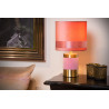 Lucide EXTRAVAGANZA FRIZZLE - Lampe de table - Ø 18 cm - 1xE14 - Rose