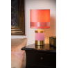 Lucide EXTRAVAGANZA FRIZZLE - Lampe de table - Ø 18 cm - 1xE14 - Rose