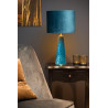 Lucide EXTRAVAGANZA VELVET - Lampe de table - Ø 25 cm - 1xE27 - Turquoise