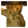 Lucide EXTRAVAGANZA CHIMP - Lampe de table - Ø 30 cm - 1xE14 - Noir
