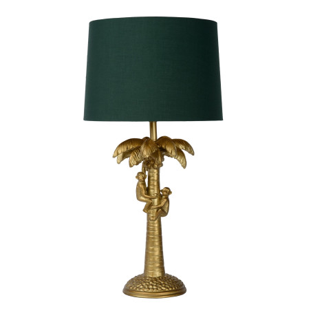 Lucide EXTRAVAGANZA COCONUT - Lampe de table - Ø 30,5 cm - 1xE27 - Or Mat / Laiton