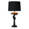 Lucide EXTRAVAGANZA COCONUT - Lampe de table - Ø 30,5 cm - 1xE27 - Noir