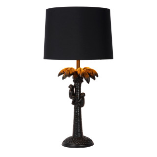 Lucide EXTRAVAGANZA COCONUT - Lampe de table - Ø 30,5 cm - 1xE27 - Noir