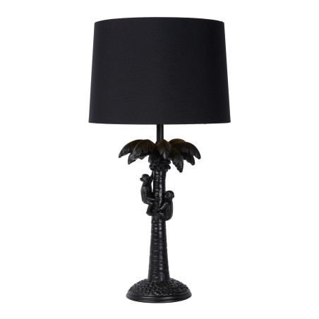 Lucide EXTRAVAGANZA COCONUT - Lampe de table - Ø 30,5 cm - 1xE27 - Noir