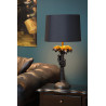 Lucide EXTRAVAGANZA COCONUT - Lampe de table - Ø 30,5 cm - 1xE27 - Noir