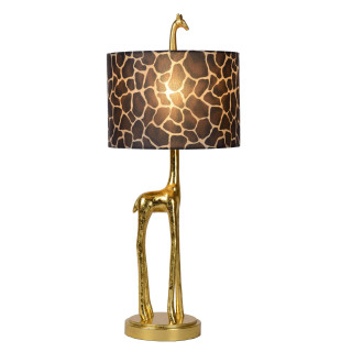 Lucide EXTRAVAGANZA MISS TALL - Lampe de table - Ø 25 cm - 1xE27 - Or Mat / Laiton