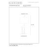 Lucide EXTRAVAGANZA MISS TALL - Lampe de table - Ø 25 cm - 1xE27 - Or Mat / Laiton