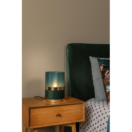 Lucide EXTRAVAGANZA TUSSE - Lampe de table - Ø 15 cm - 1xE14 - Vert