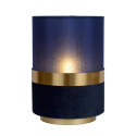 Lucide EXTRAVAGANZA TUSSE - Lampe de table - Ø 15 cm - 1xE14 - Bleu