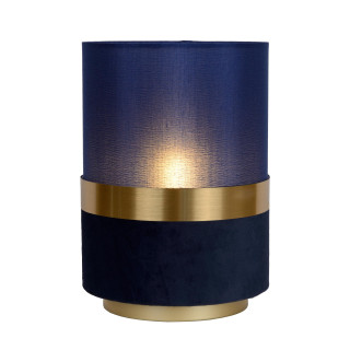 Lucide EXTRAVAGANZA TUSSE - Lampe de table - Ø 15 cm - 1xE14 - Bleu