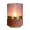 Lucide EXTRAVAGANZA TUSSE - Lampe de table - Ø 15 cm - 1xE14 - Rose