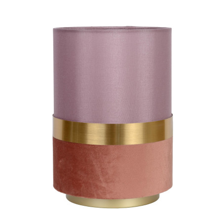 Lucide EXTRAVAGANZA TUSSE - Lampe de table - Ø 15 cm - 1xE14 - Rose