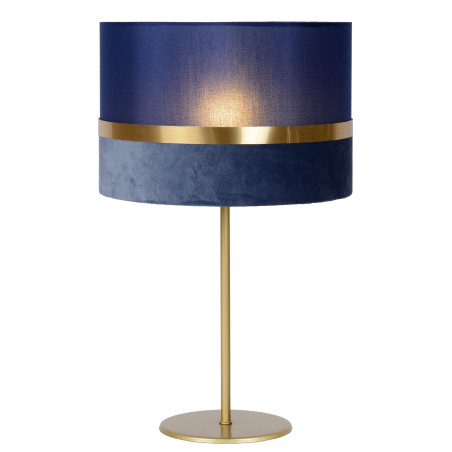 Lucide EXTRAVAGANZA TUSSE - Lampe de table - Ø 30 cm - 1xE14 - Bleu