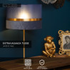 Lucide EXTRAVAGANZA TUSSE - Lampe de table - Ø 30 cm - 1xE14 - Bleu