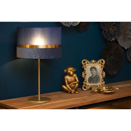 Lucide EXTRAVAGANZA TUSSE - Lampe de table - Ø 30 cm - 1xE14 - Bleu