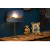 Lucide EXTRAVAGANZA TUSSE - Lampe de table - Ø 30 cm - 1xE14 - Bleu