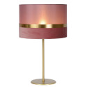 Lucide EXTRAVAGANZA TUSSE - Lampe de table - Ø 30 cm - 1xE14 - Rose