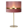 Lucide EXTRAVAGANZA TUSSE - Lampe de table - Ø 30 cm - 1xE14 - Rose