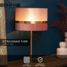 Lucide EXTRAVAGANZA TUSSE - Lampe de table - Ø 30 cm - 1xE14 - Rose