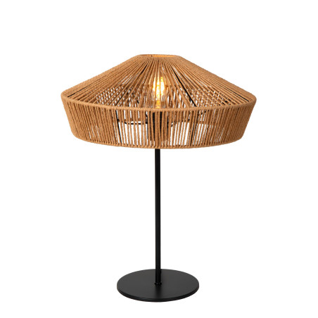Lucide YUNKAI - Lampe de table - Ø 40 cm - 1xE27 - Naturel