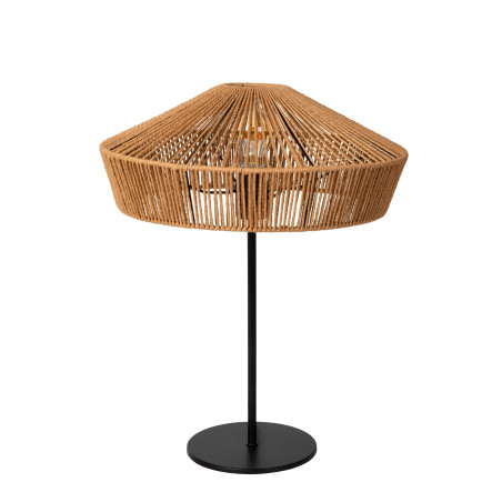 Lucide YUNKAI - Lampe de table - Ø 40 cm - 1xE27 - Naturel