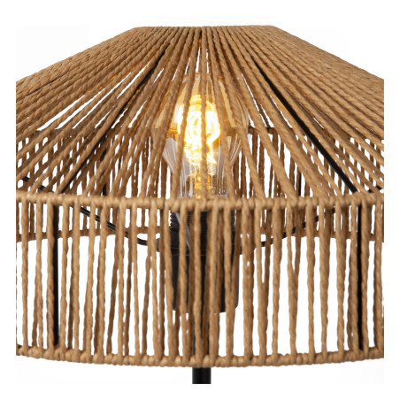 Lucide YUNKAI - Lampe de table - Ø 40 cm - 1xE27 - Naturel