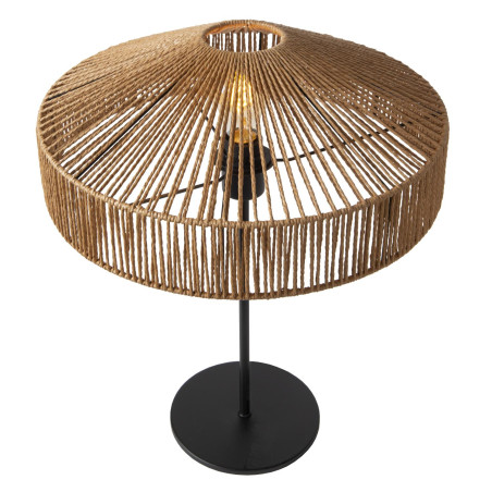 Lucide YUNKAI - Lampe de table - Ø 40 cm - 1xE27 - Naturel