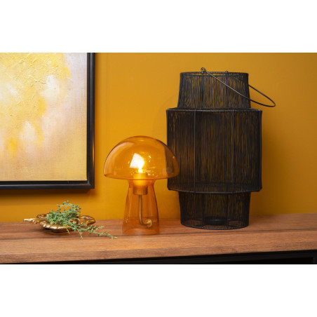 Lucide FUNGO - Lampe de table - 1xE27 - Orange