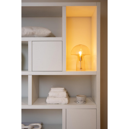 Lucide FUNGO - Lampe de table - 1xE27 - Orange