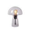 Lucide FUNGO - Lampe de table - 1xE27 - Fumé