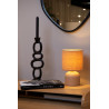 Lucide WOOLLY - Lampe de table - Ø 16 cm - 1xE14 - Jaune Ocre
