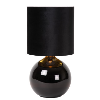 Lucide ESTERAD - Lampe de table - Ø 24 cm - 1xE14 - Noir