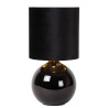 Lucide ESTERAD - Lampe de table - Ø 24 cm - 1xE14 - Noir