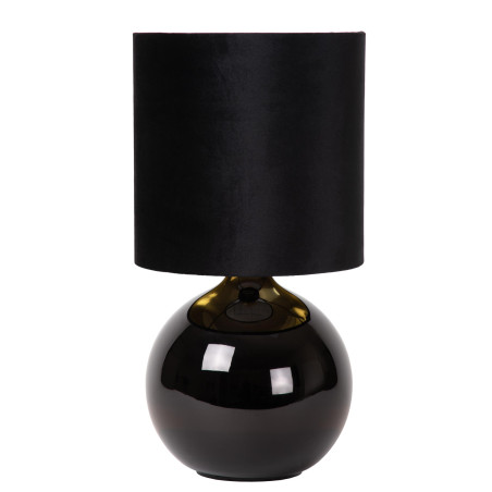 Lucide ESTERAD - Lampe de table - Ø 24 cm - 1xE14 - Noir