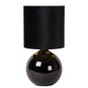 Lucide ESTERAD - Lampe de table - Ø 24 cm - 1xE14 - Noir