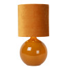 Lucide ESTERAD - Lampe de table - Ø 24 cm - 1xE14 - Jaune Ocre