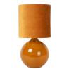 Lucide ESTERAD - Lampe de table - Ø 24 cm - 1xE14 - Jaune Ocre