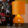 Lucide ESTERAD - Lampe de table - Ø 24 cm - 1xE14 - Jaune Ocre