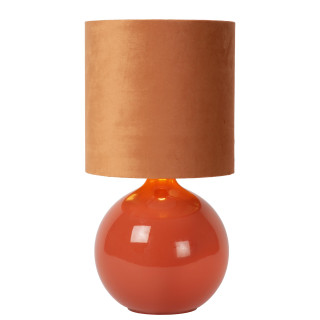 Lucide ESTERAD - Lampe de table - Ø 24 cm - 1xE14 - Orange