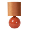 Lucide ESTERAD - Lampe de table - Ø 24 cm - 1xE14 - Orange