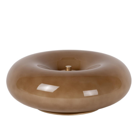 Lucide SENTINO - Lampe de table - Ø 29,5 cm - 3xG9 - Taupe